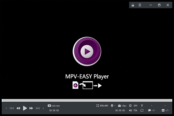 mpv easy player播放器